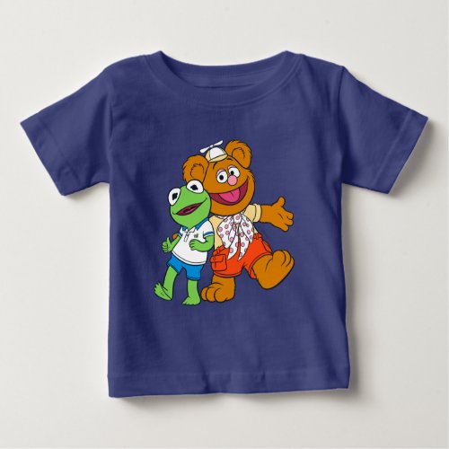 Fozzie and Kermit Baby T_Shirt