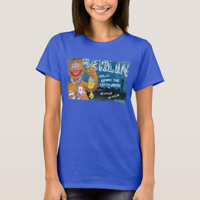Fozzie Bear - Berlin, Germany Poster T-Shirt (Front)