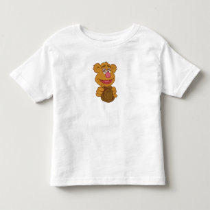 Fozzie Bear Holding Disney Toddler T-shirt