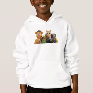 Fozzie, Kermit, Miss Piggy, and Gonzo Hoodie