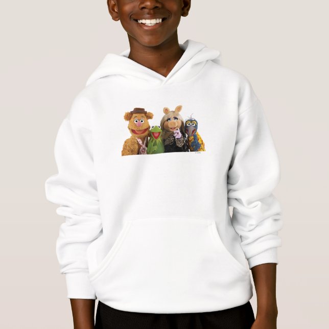 Fozzie, Kermit, Miss Piggy, and Gonzo Hoodie (Front)
