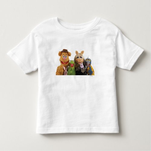Fozzie Kermit Miss Piggy and Gonzo Toddler T_shirt