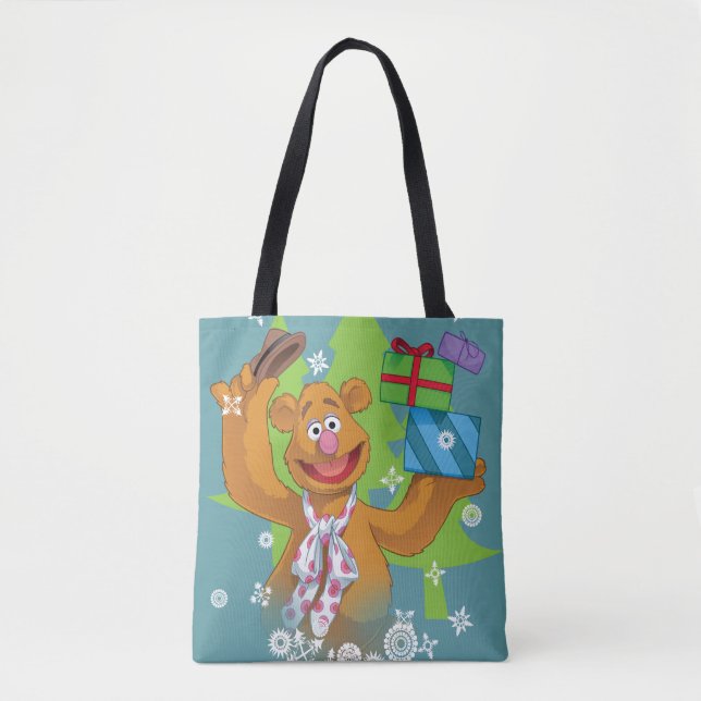Fozzy the Bear | Happy Holidays Tote Bag (Front)