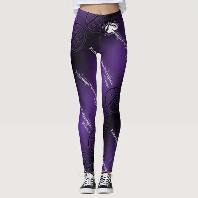 FPH Leggings with White B&BE Logo (Front)