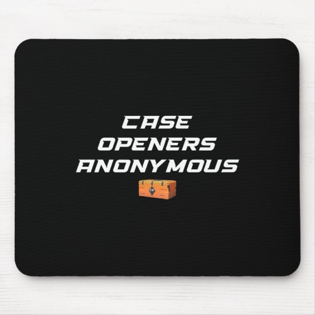 Fps Gamer Funny Cs First Person Competitive Gaming Mouse Pad (Front)