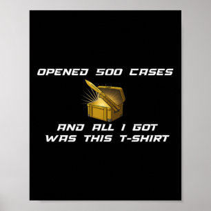 Fps Gamer Funny Cs First Person Competitive Gaming Poster