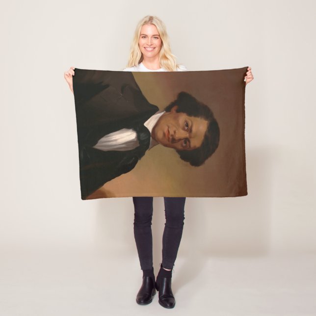 Fr3d3rick Bailey Douglass: Civil Rights Legend   Fleece Blanket (In Situ)