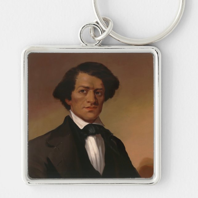 Fr3d3rick Bailey Douglass: Civil Rights Legend   Keychain (Front)