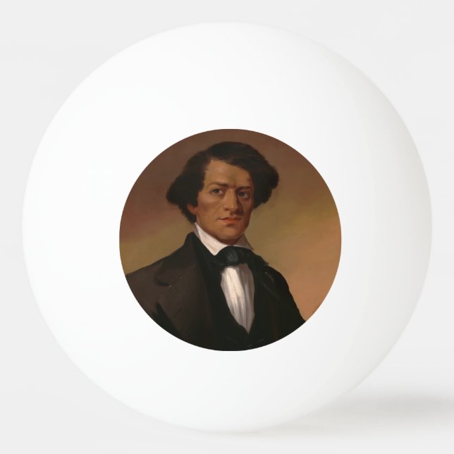 Fr3d3rick Bailey Douglass: Civil Rights Legend   Ping Pong Ball (Front)
