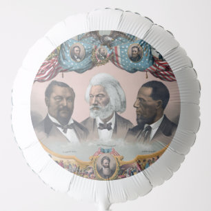 Fr3d3rick Bailey Douglass with Black Abolitionist  Balloon