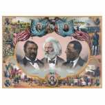 Fr3d3rick Bailey Douglass with Black Abolitionist  Cutout<br><div class="desc">Fr3d3rick Bailey Douglass, born into the brutal reality of slavery in Maryland around 1818, defied the chains of oppression to become a beacon of freedom and equality. His exact birthdate remains unknown, a stark reminder of the dehumanizing nature of slavery. - Separated from his mother at a tender age, young...</div>