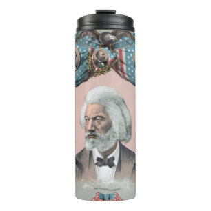 Fr3d3rick Bailey Douglass with Black Abolitionist Thermal Tumbler