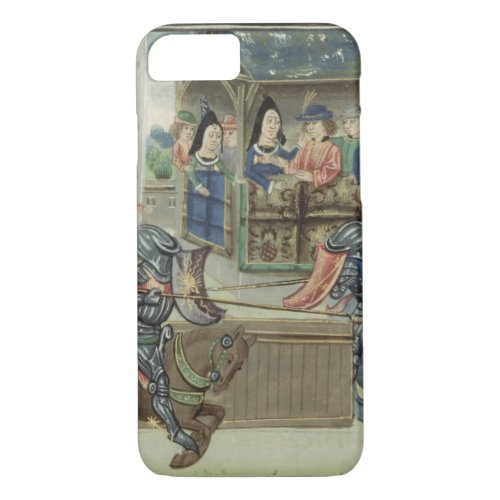 Fr16830 f16v Chronicle of Jacques de Lalain vel iPhone 87 Case