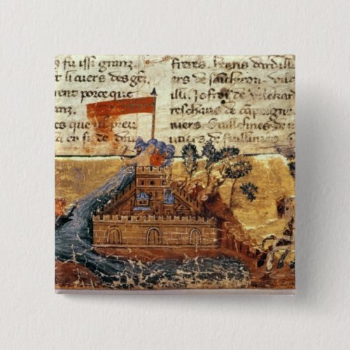 Fr 4972 f1 Jerusalem in the Crusades Pinback Button