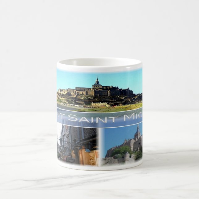 FR France - Normandy -  Mont Saint Michel - Coffee Mug (Center)