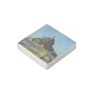 FR France - Normandy -  Mont Saint-Michel - Stone Magnet