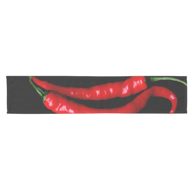 Fr Red Chilies trcnm Short Table Runner (Horizontal)