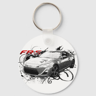 FR-S in swirls Keychain