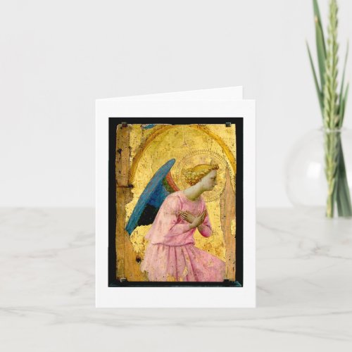 Fra Angelico Angel Christmas Note Card