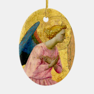 Fra Angelico Angel Christmas Ornament