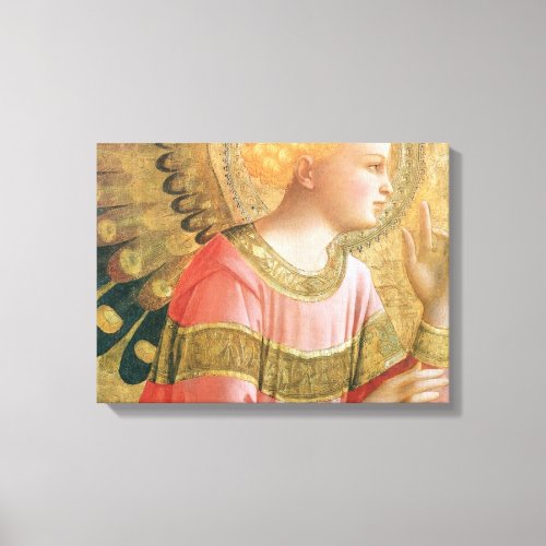 Fra Angelico_ Archangel Gabriel Annunciate Canvas Print