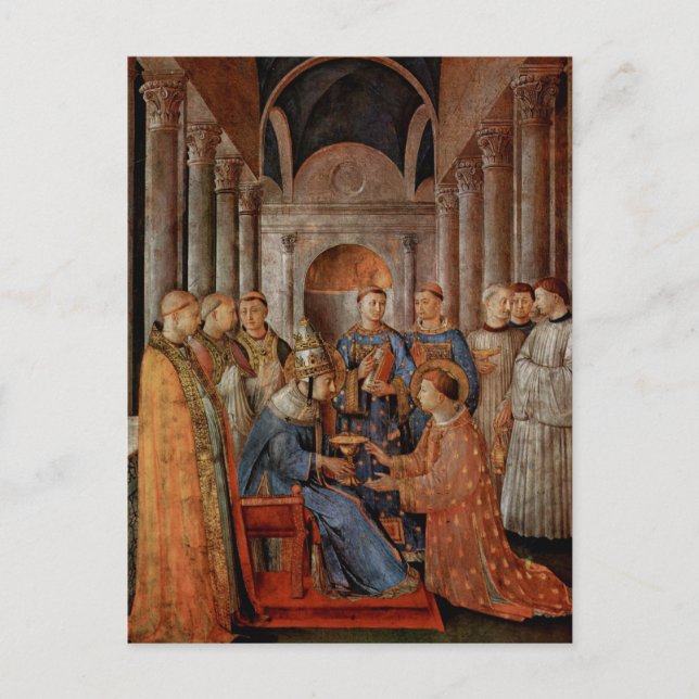 Fra Angelico Art Postcard (Front)