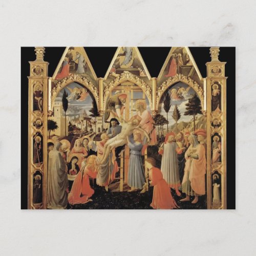 Fra Angelico_ Deposition from the Cross Postcard