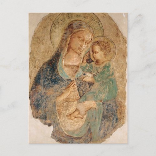 Fra Angelico_ Madonna and Child Postcard