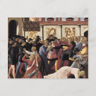 Fra Angelico- Massacre of the Innocents Postcard