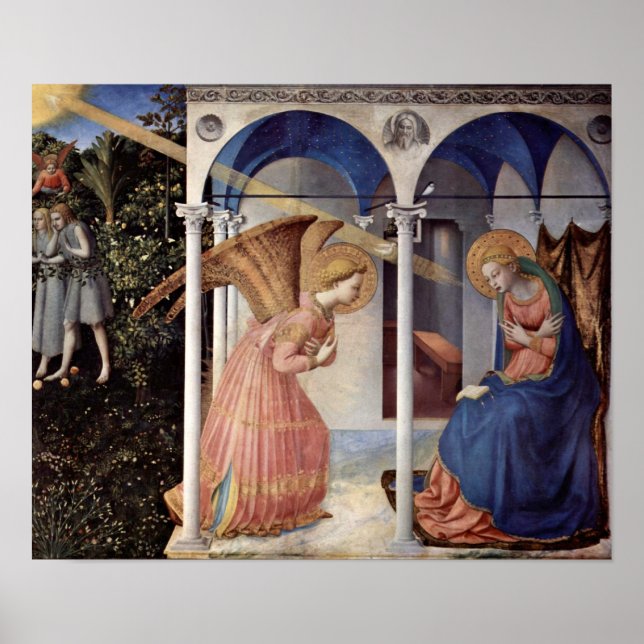 Fra Angelico - Scene: Annunciation Poster (Front)