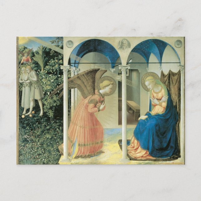 Fra Angelico - The Annunciation Post Card (Front)
