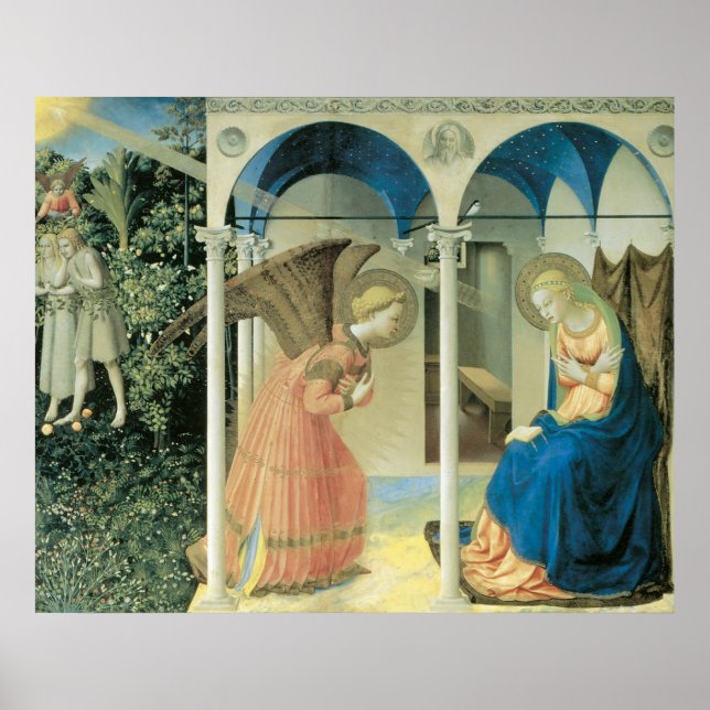 Fra Angelico - The Annunciation Poster (Front)