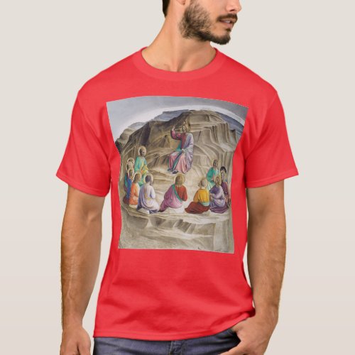 Fra Angelico The Sermon on the Mount T_Shirt