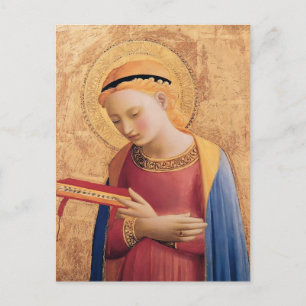 Fra Angelico- Virgin Mary Annunciate Postcard