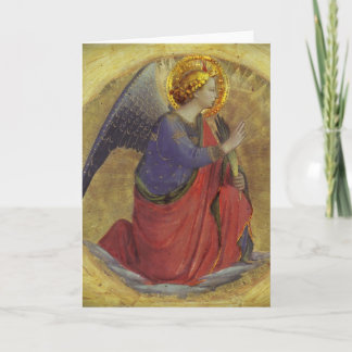 Fra Angelico's Angel of Annunciation Holiday Card