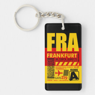 FRA Frankfurt Airport Keychain