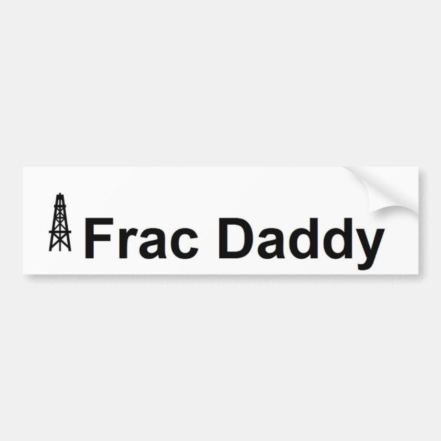 Frac Daddy Oilfield Sticker (Front)