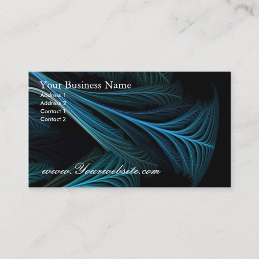 Customizable Fractal212 Business Cards