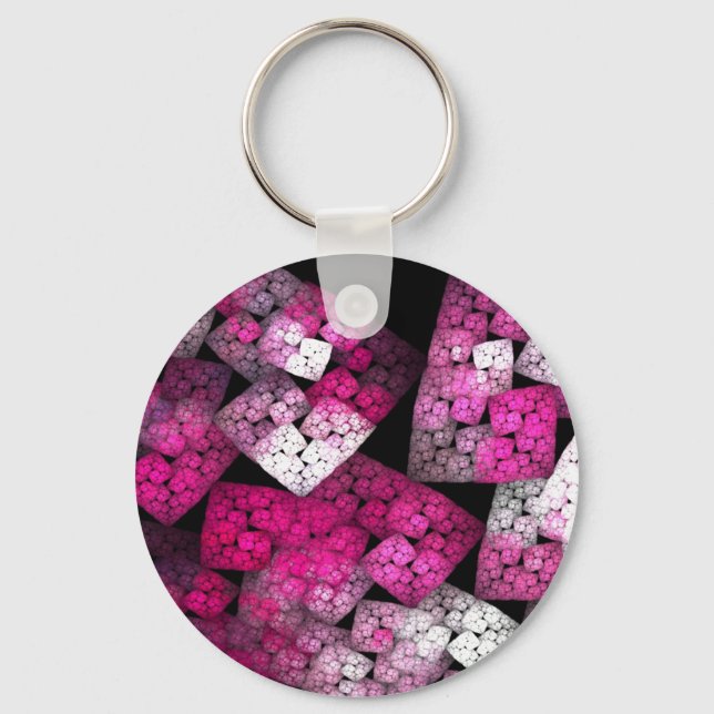 Fractal61 Keychain (Front)