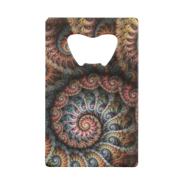 Fractal 04 Bottle Opener (Front)
