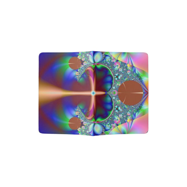 Fractal 102 passport holder (Opened)