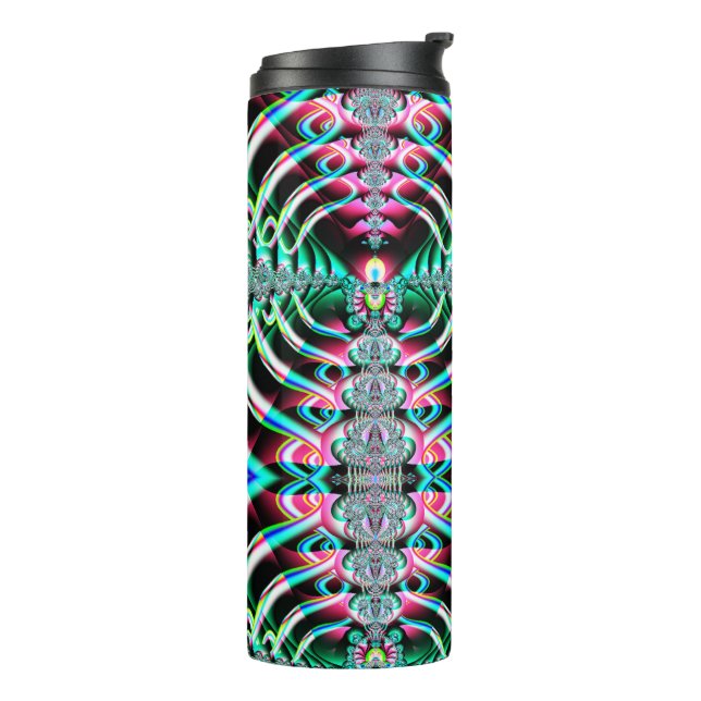 Fractal 108 Thermal Tumbler (Rotated Left)