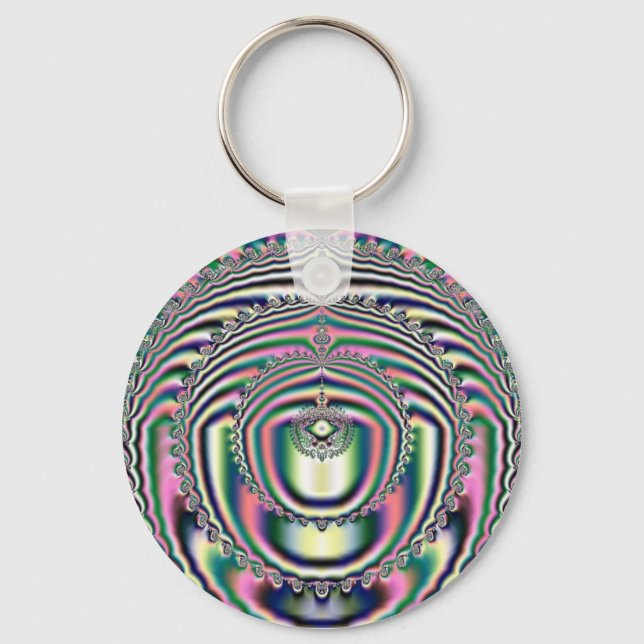 Fractal 10, Keychain (Front)