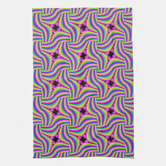 Fractal 114 Kitchen Towel (Vertical)
