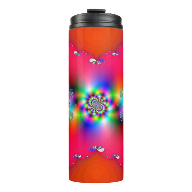 Fractal 124 Thermal Tumbler (Front)