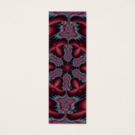 Fractal 12,Bookmark Mini Business Card