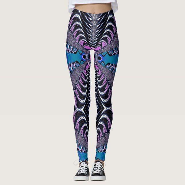 Fractal 33 Leggings (Front)
