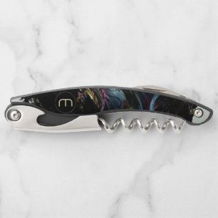 Fractal 3D Sci fi futuristi Monogram Corkscrew