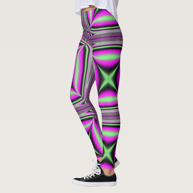 Fractal 46 Leggings (Left)