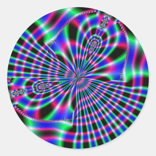 Fractal 66, Stickers (Front)